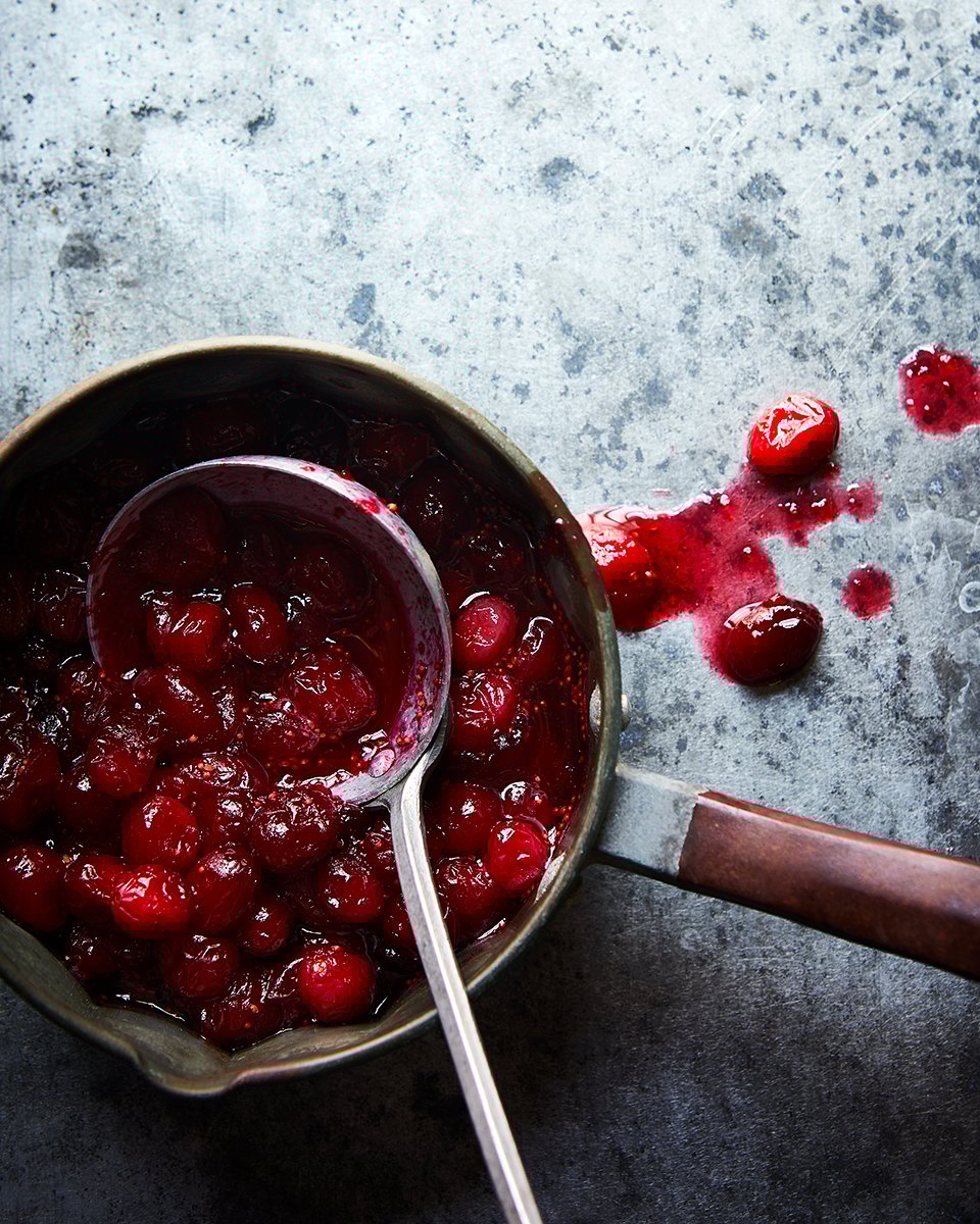 Vodkainfused cranberry sauce delicious. magazine