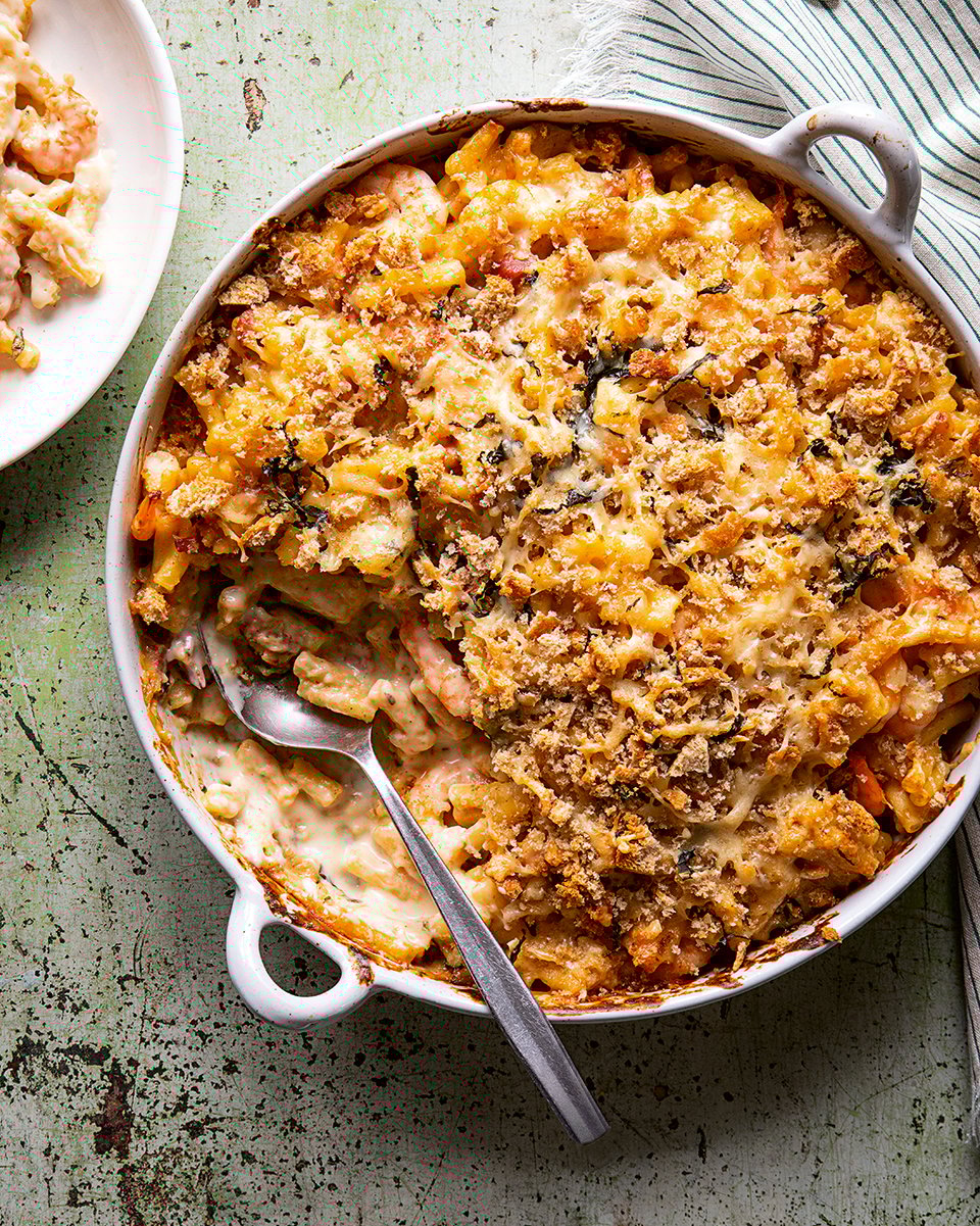 image of The Hairy Bikers’ Lobster Mac ’n’ Cheese recipe by Delicious Magazine