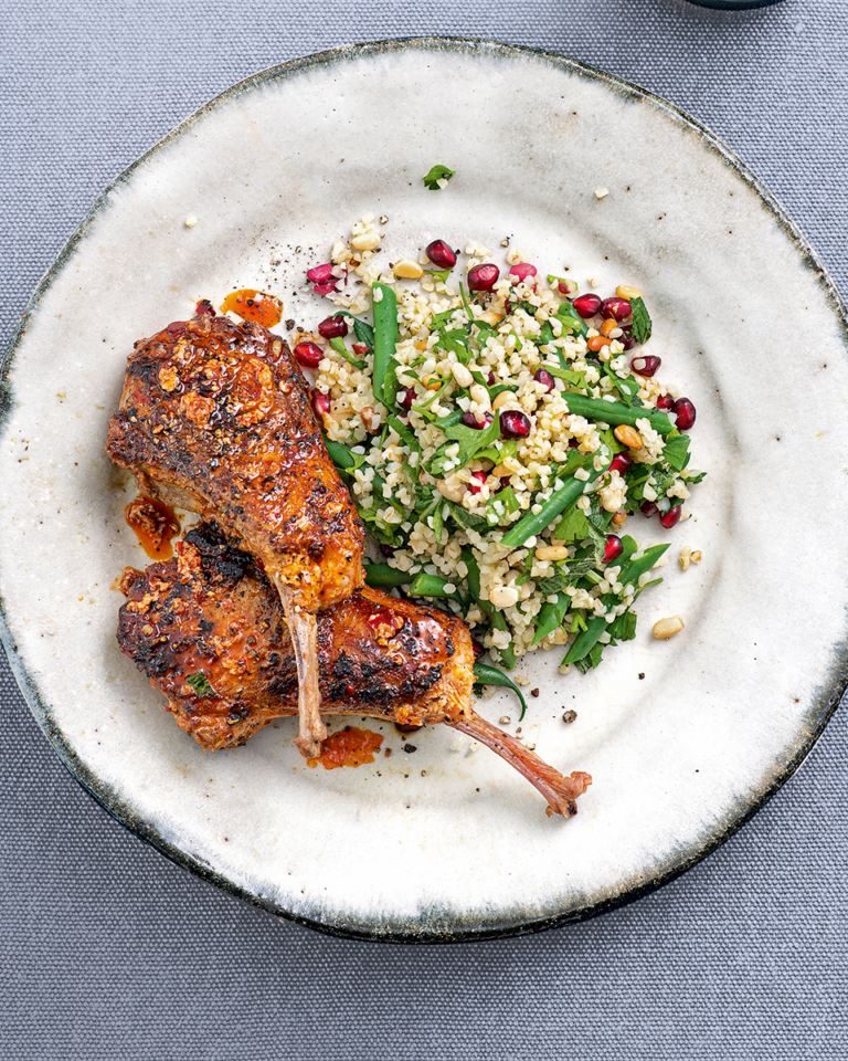 Clodagh McKenna’s Moroccan spiced lamb chops