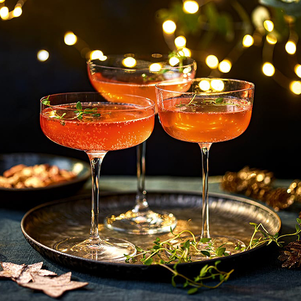 Grapefruit Campari fizz