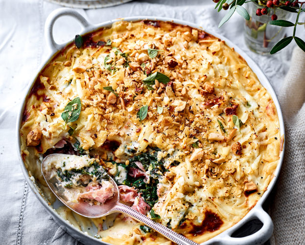 Ham and cheese bake