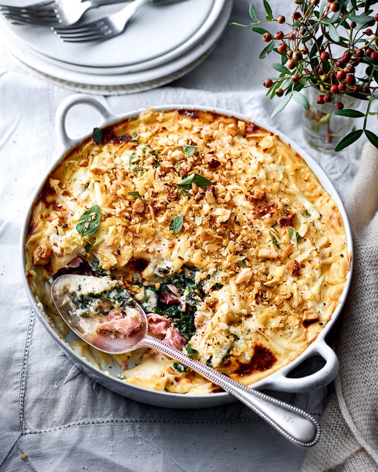 Ham and cheese bake