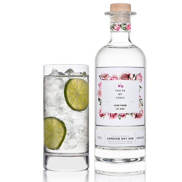 Personalised gin