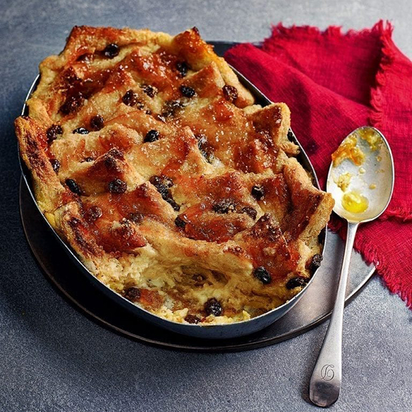 Bread and butter pudding