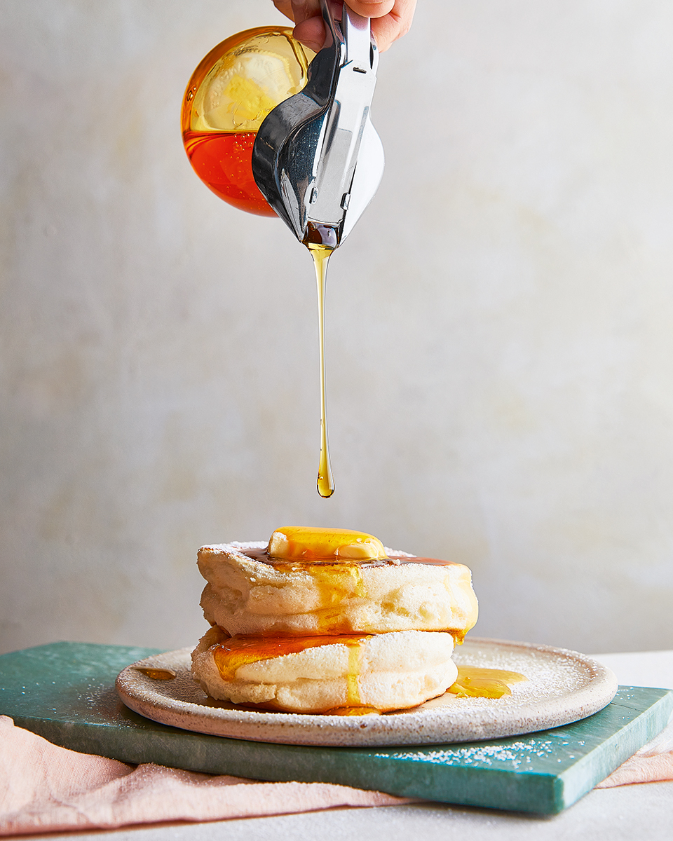 Soufflé pancakes Learn how to make your own thick, fluffy pancakes