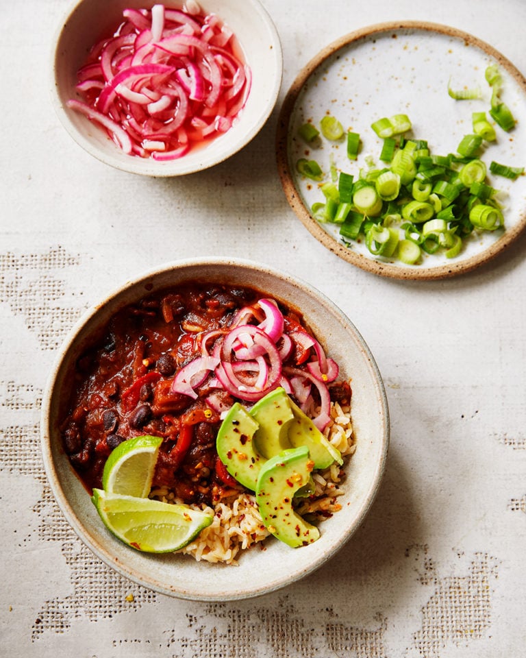 Smoky vegan chilli