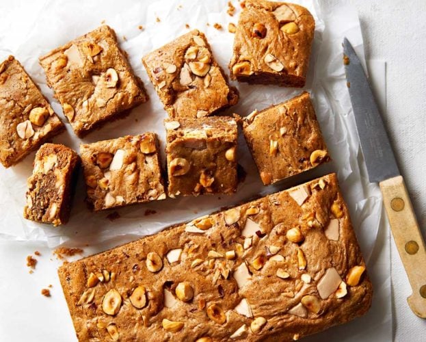 rye blondies