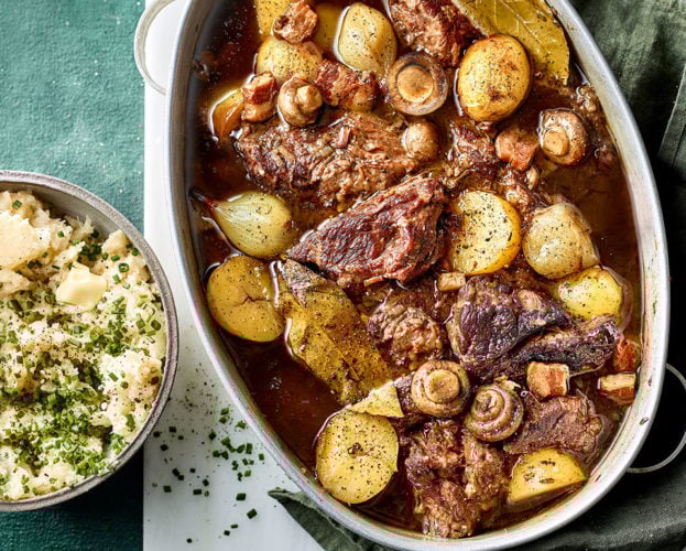 Galvin at Windows’ beef bourguignon