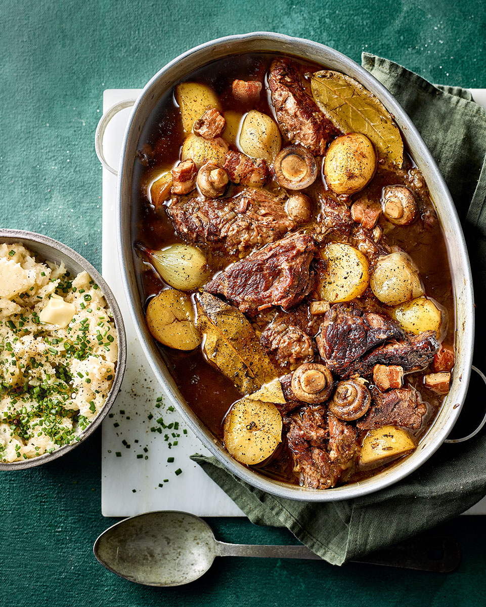 Galvin at Windows' beef bourguignon - delicious. magazine