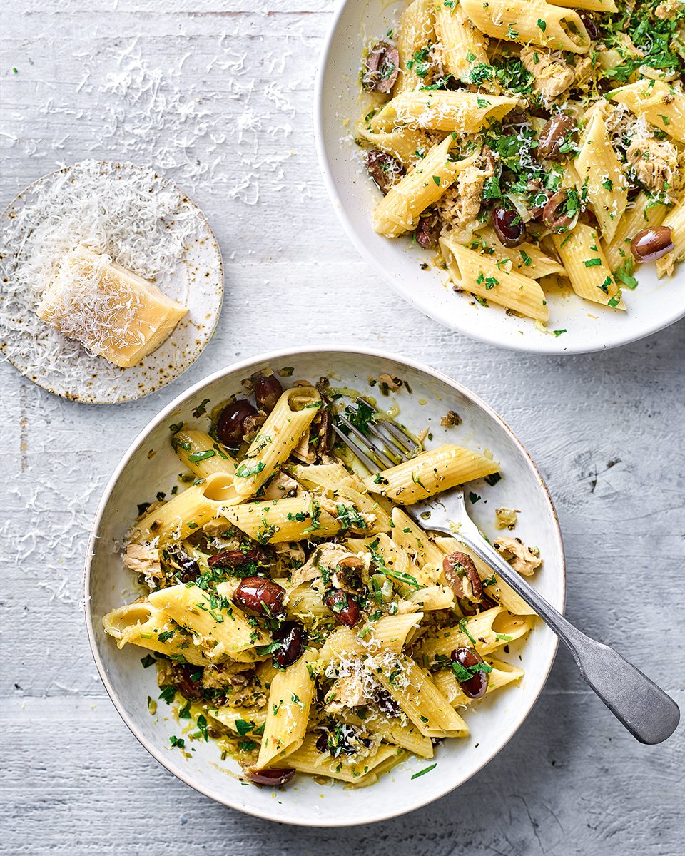 Tuna and anchovy pasta - delicious. magazine
