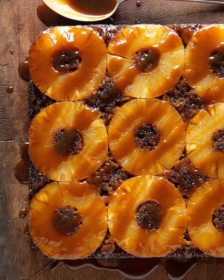 The Hairy Bikers’ pineapple and rum sticky toffee pudding