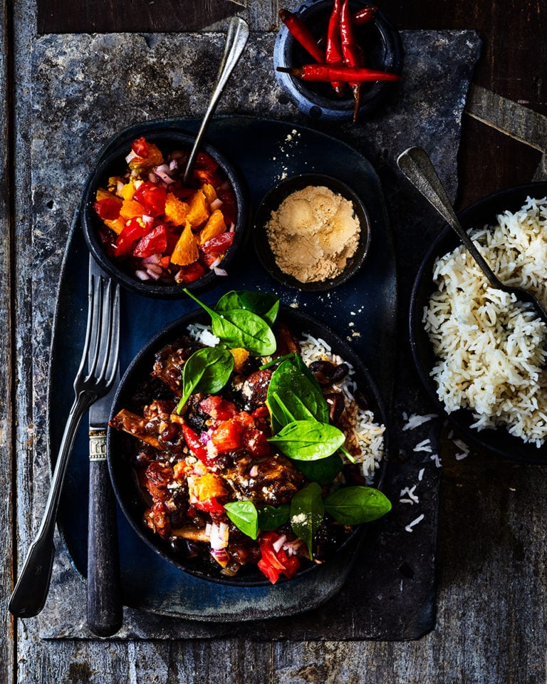 Feijoada (Brazilian pork and bean stew)