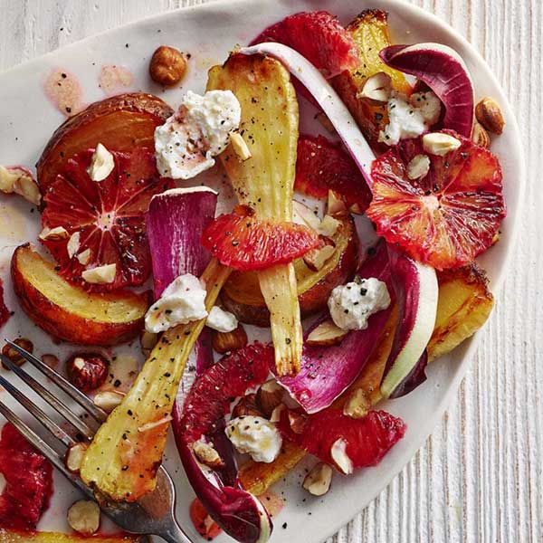 Blood orange salad