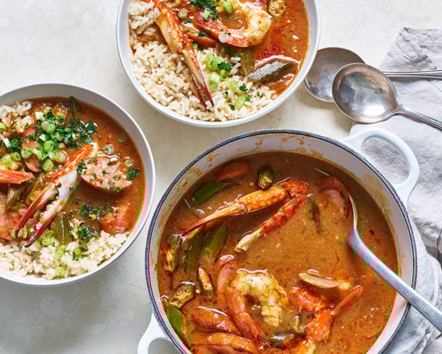 Creole-style gumbo