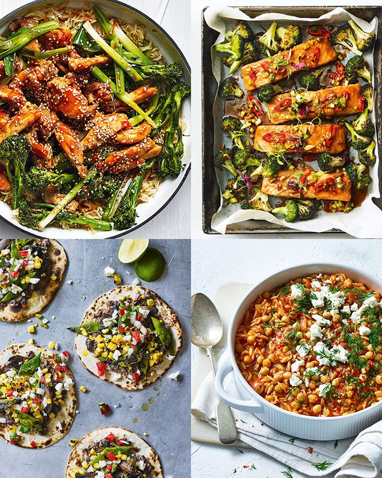 5 nights of healthy dinner ideas for this week