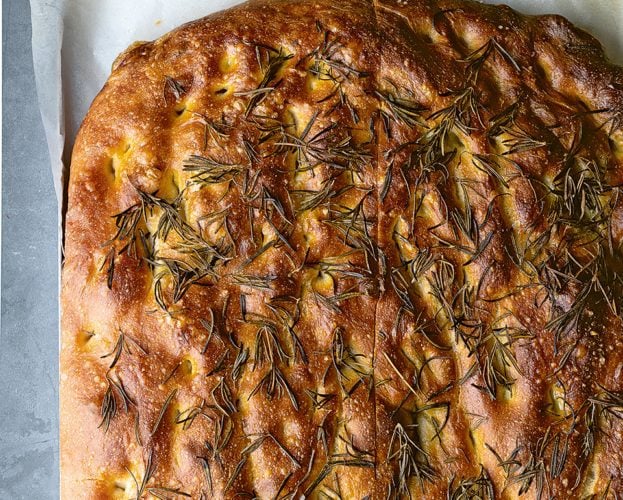 lazy focaccia
