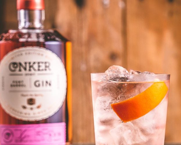 Pink gin