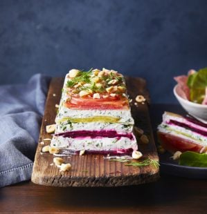 Individual smoked salmon terrines for Christmas recipe | delicious ...