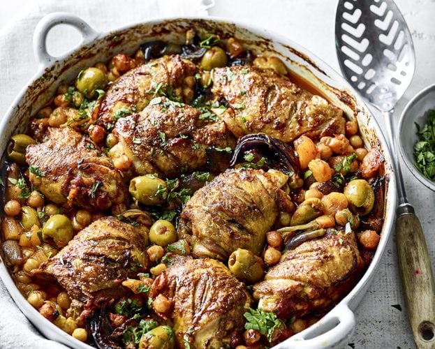 Chicken tagine casserole