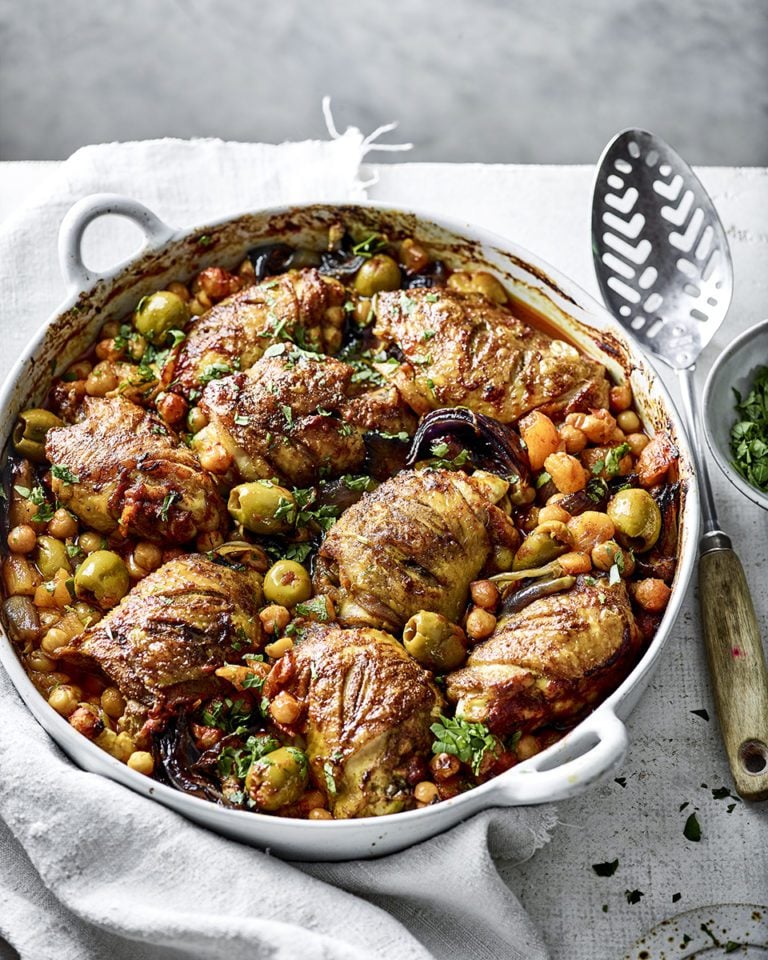 Chicken tagine casserole