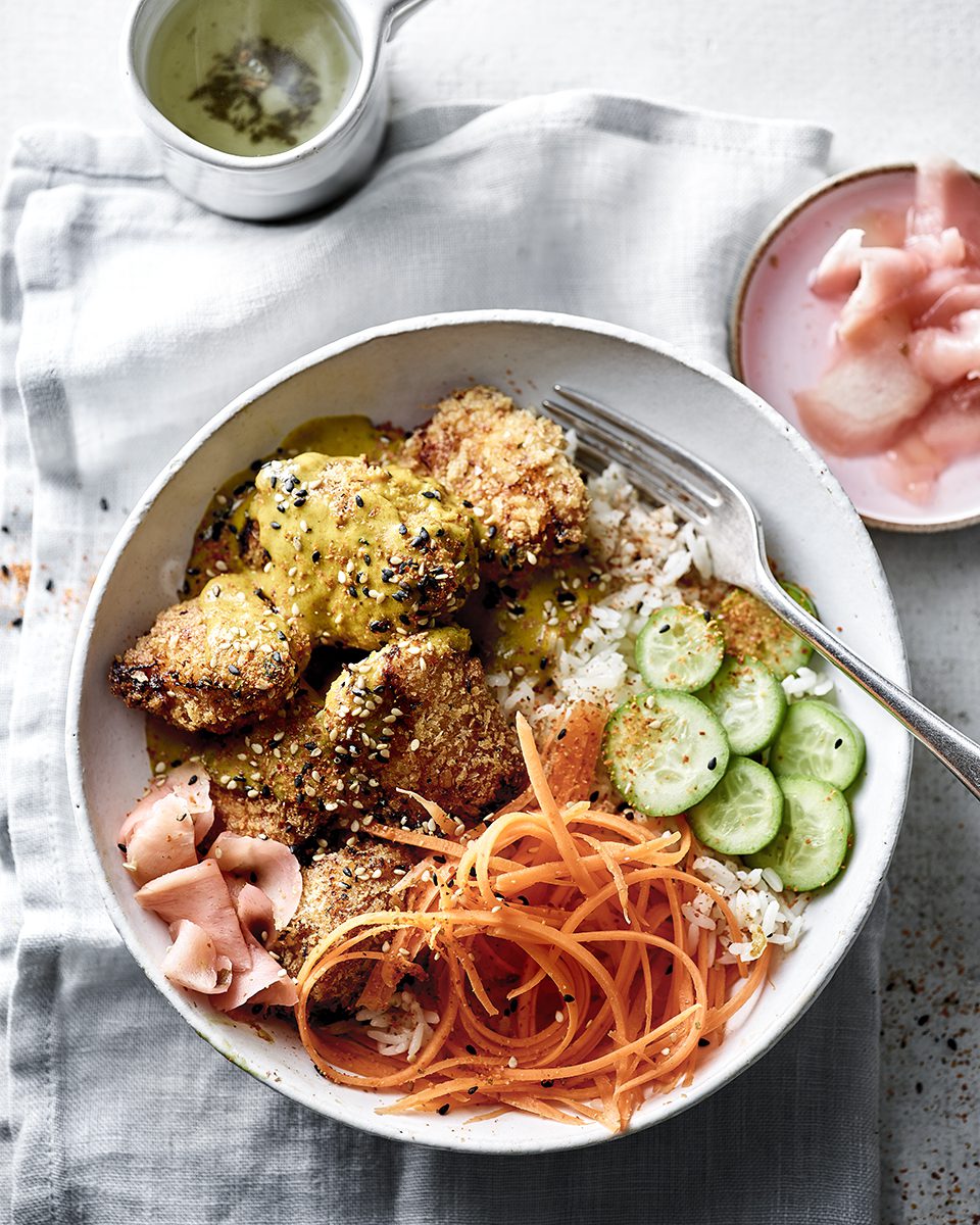 Katsu chicken bowls delicious. magazine