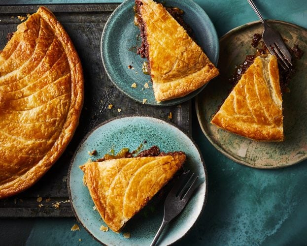 Chocolate orange pithivier