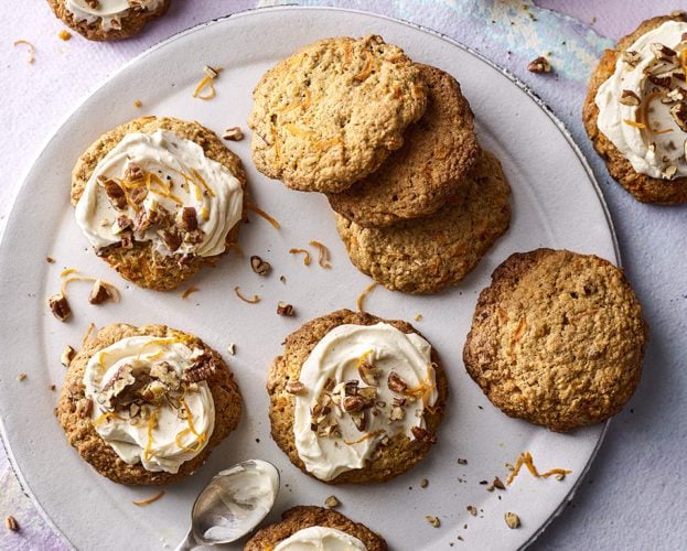 Carrot cake cookies