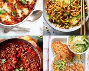 5 nights of family dinner ideas for this week