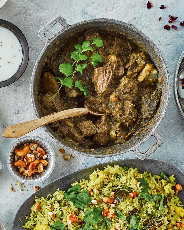 West Bengali lamb curry (khela kalia)