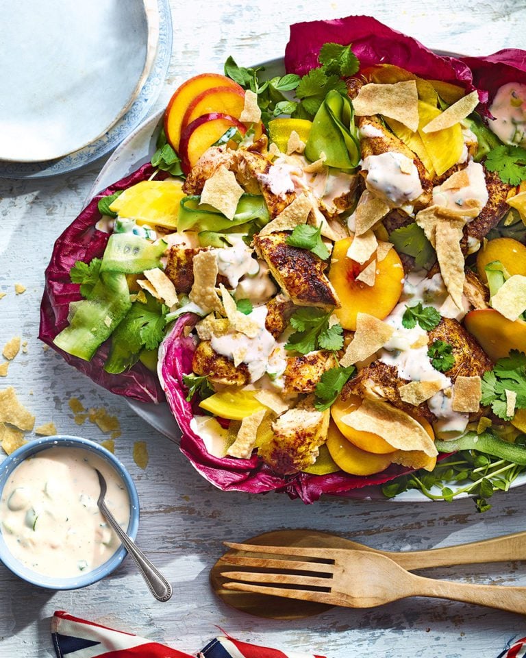 Platinum Jubilee coronation chicken salad