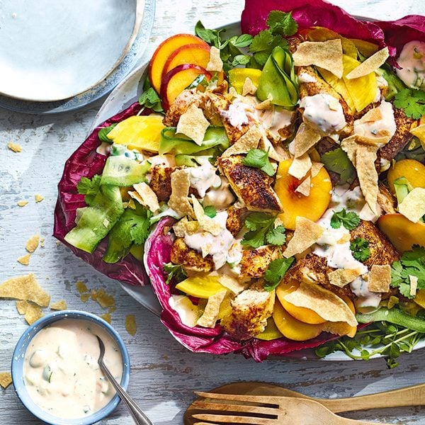 Coronation chicken salad