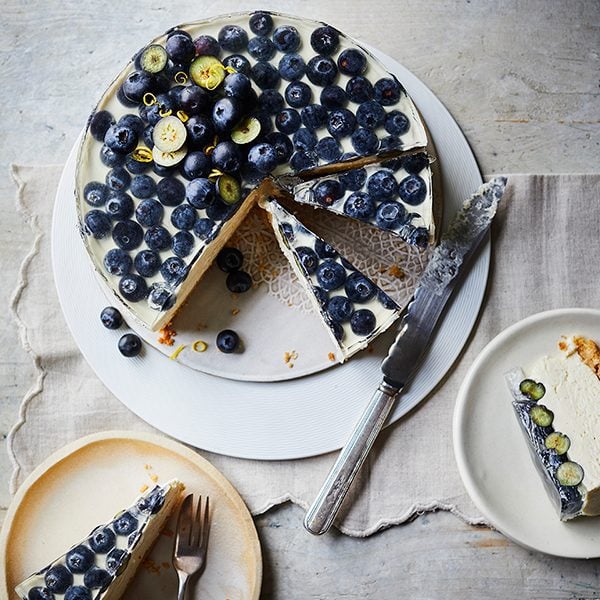 Blueberry cheesecake