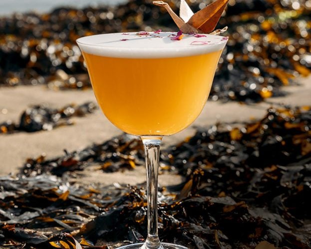 Umibozu yuzu cocktail
