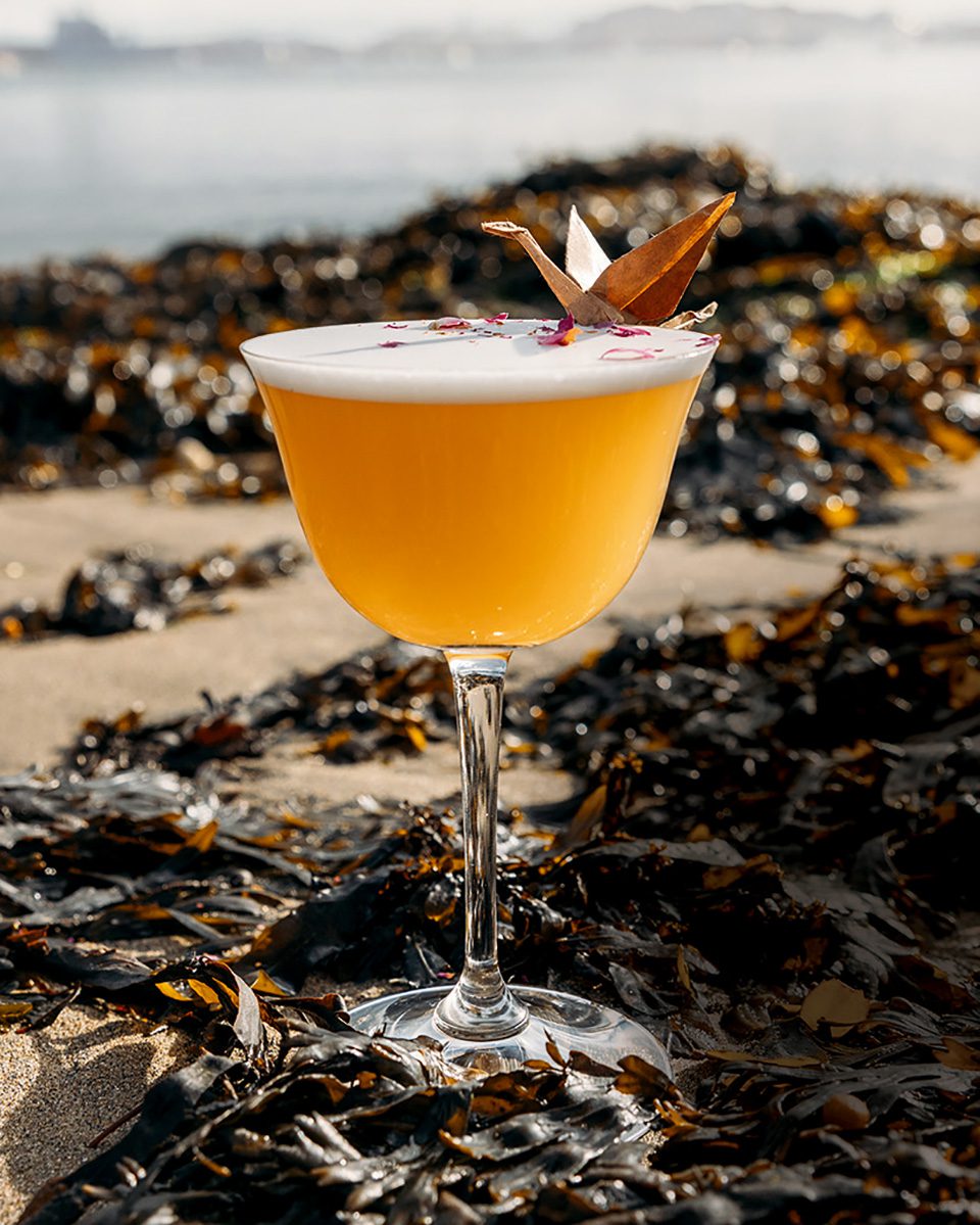 Umibozu yuzu cocktail delicious. magazine