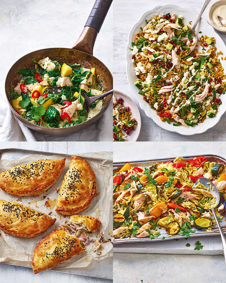 How to make one whole chicken stretch to five meals