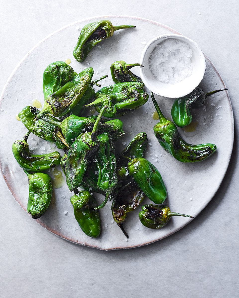 Padron peppers delicious. magazine