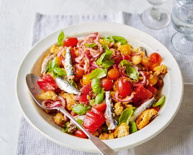 Sardine panzanella