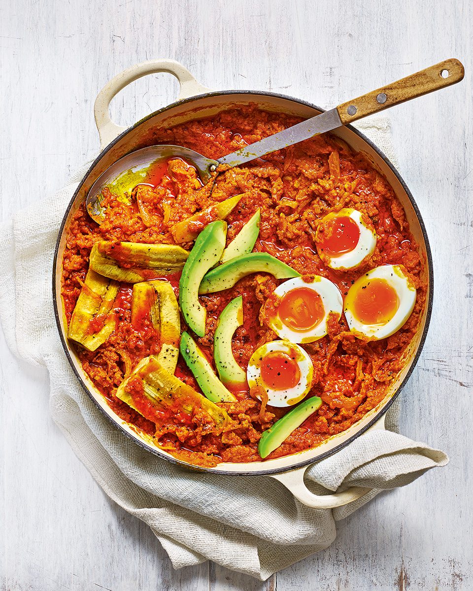 image of Garden Egg Stew recipe by Delicious Magazine