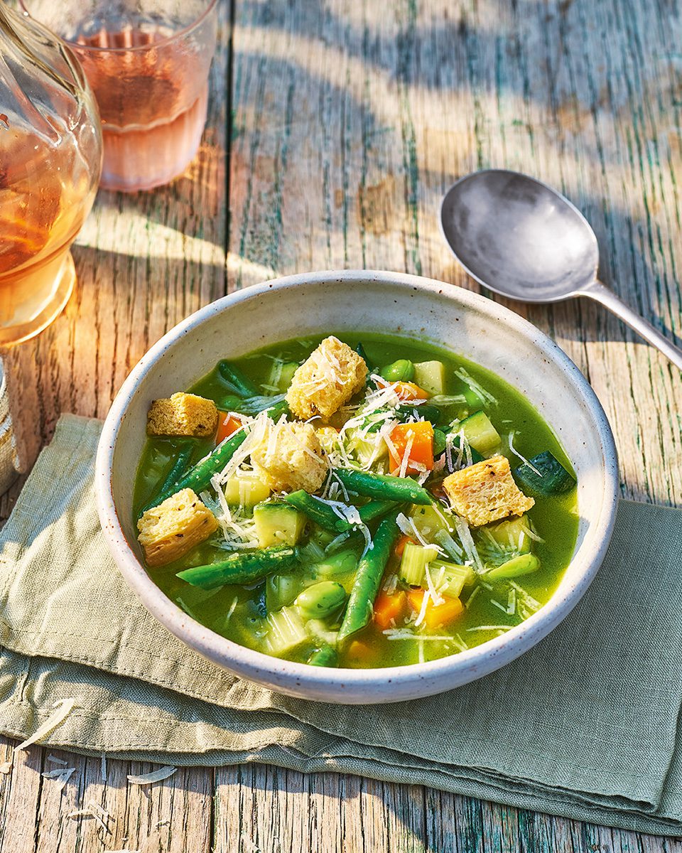 Raymond Blanc's pistou soup - delicious. magazine