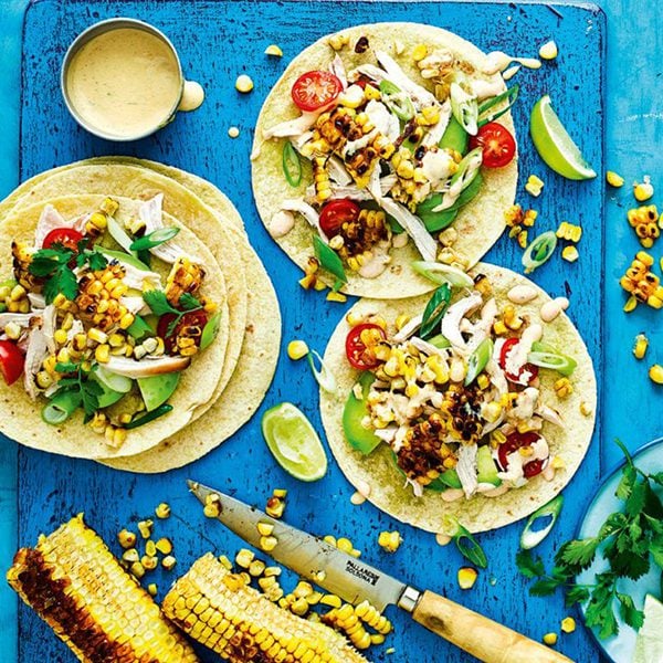 Sweetcorn tacos