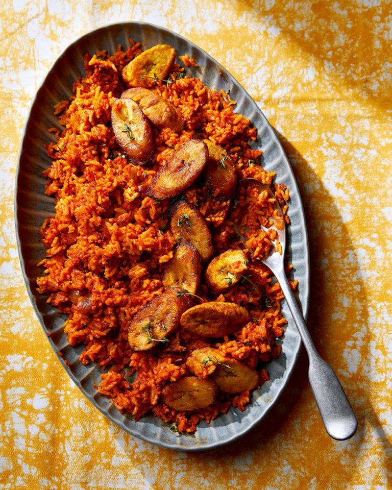 Smoky jollof rice