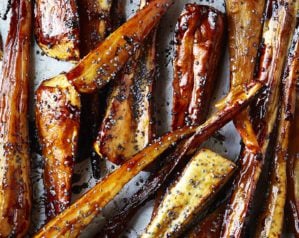 Marmite parsnips