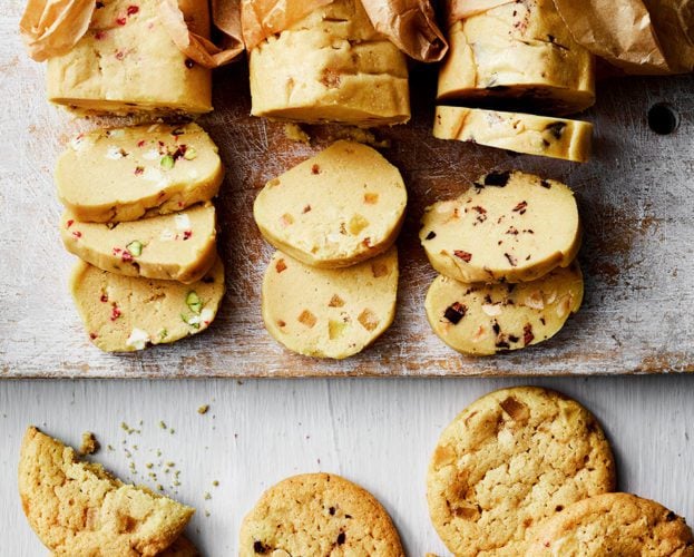 Vanilla freezer cookie dough