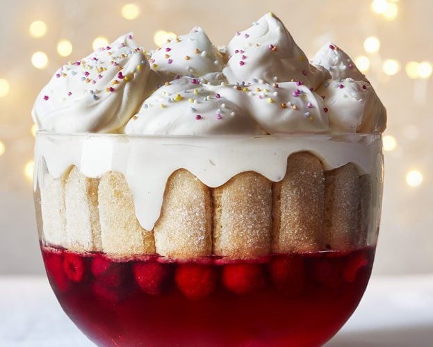 Traditional English trifle