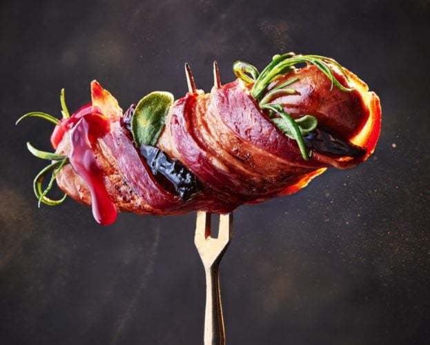Devil pigs on horseback