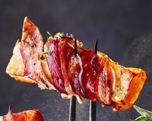 Halloumi in blankets