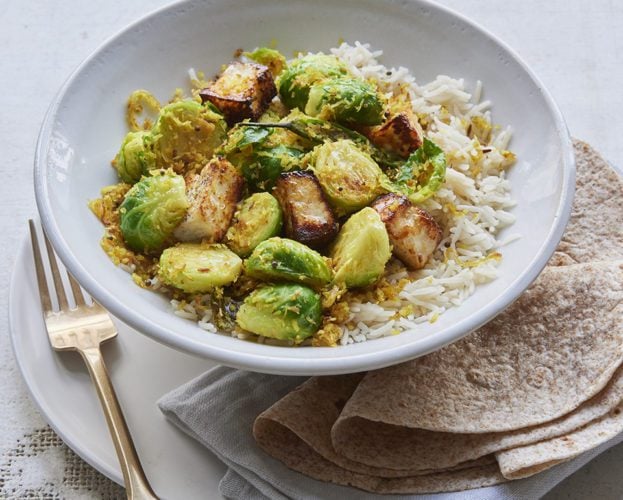 sprout stir-fry