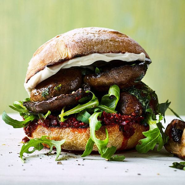 Mushroom burger