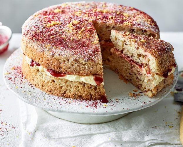Vegan Victoria sponge