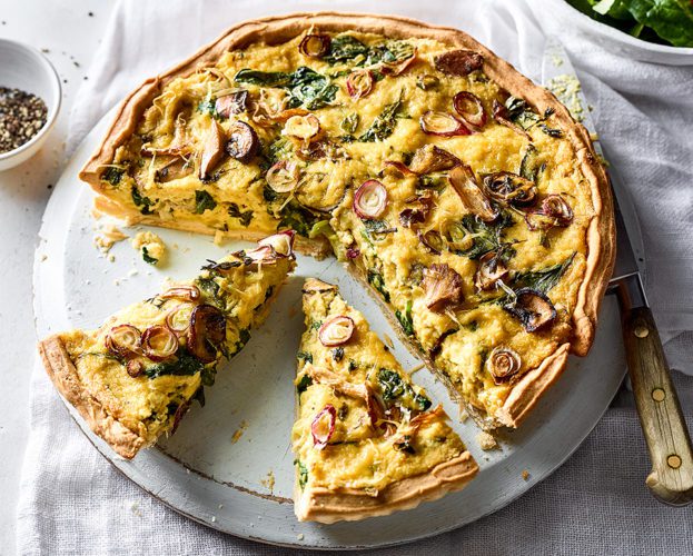 Vegan quiche